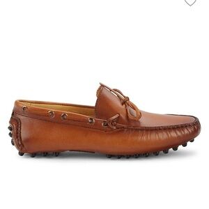 NWOB Saks Fifth Avenue Leather Driving  Loafers